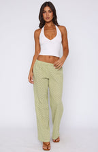 Lost For A While Pants Olive