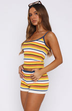 I Need To See You Knit Top Nautical Stripe