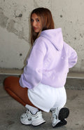 Stay Lifted Oversized Hoodie Lavender