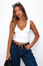 Sweetest Soul Top White