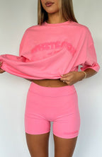 Don't Even Try Bike Shorts Melon