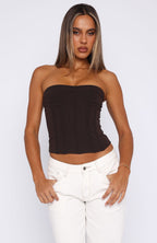 Little Lies Bustier Chocolate