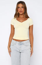 Yours Truly Top Lemon