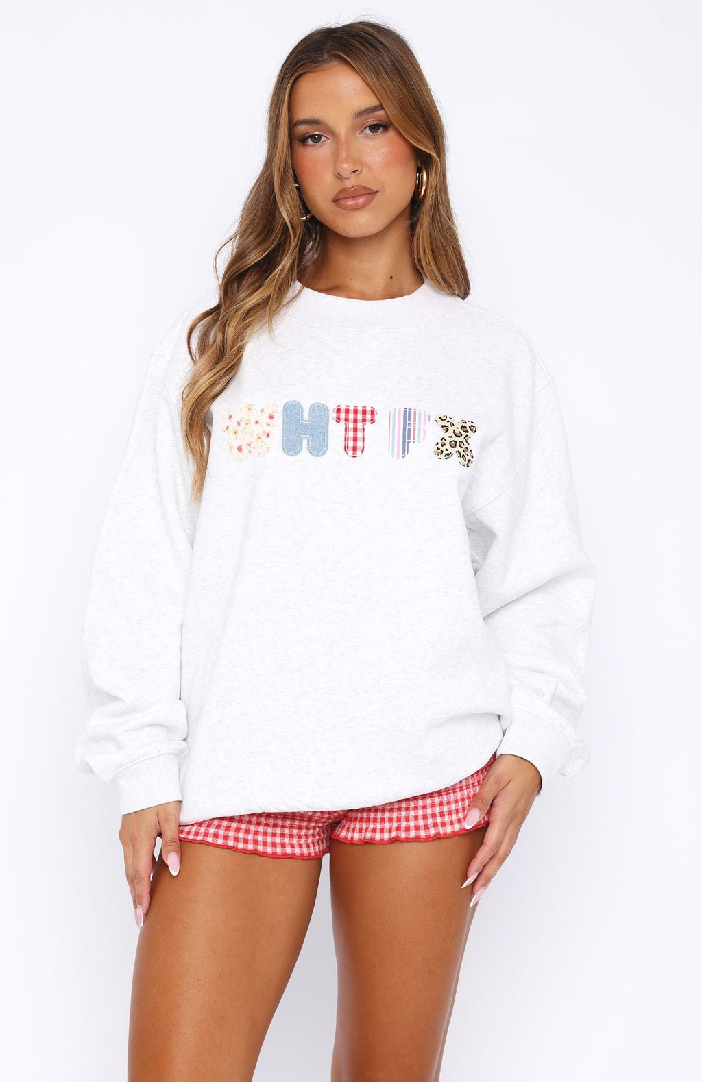 Waiting Long Enough Oversized Sweater Grey Marle