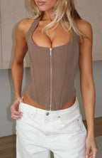 Already Over Bustier Chocolate