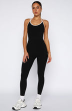 Ignite Jumpsuit Black/White