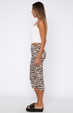 Day For It Capri Pants Zebra