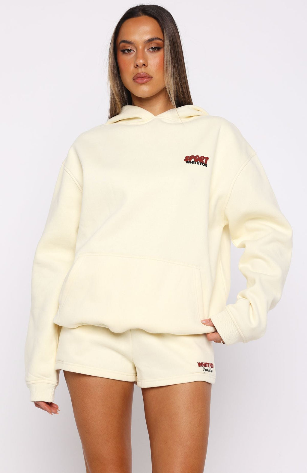 Club 14 Peyton Oversized Hoodie Lemon