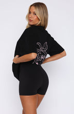 Love And Romance Bike Shorts Black