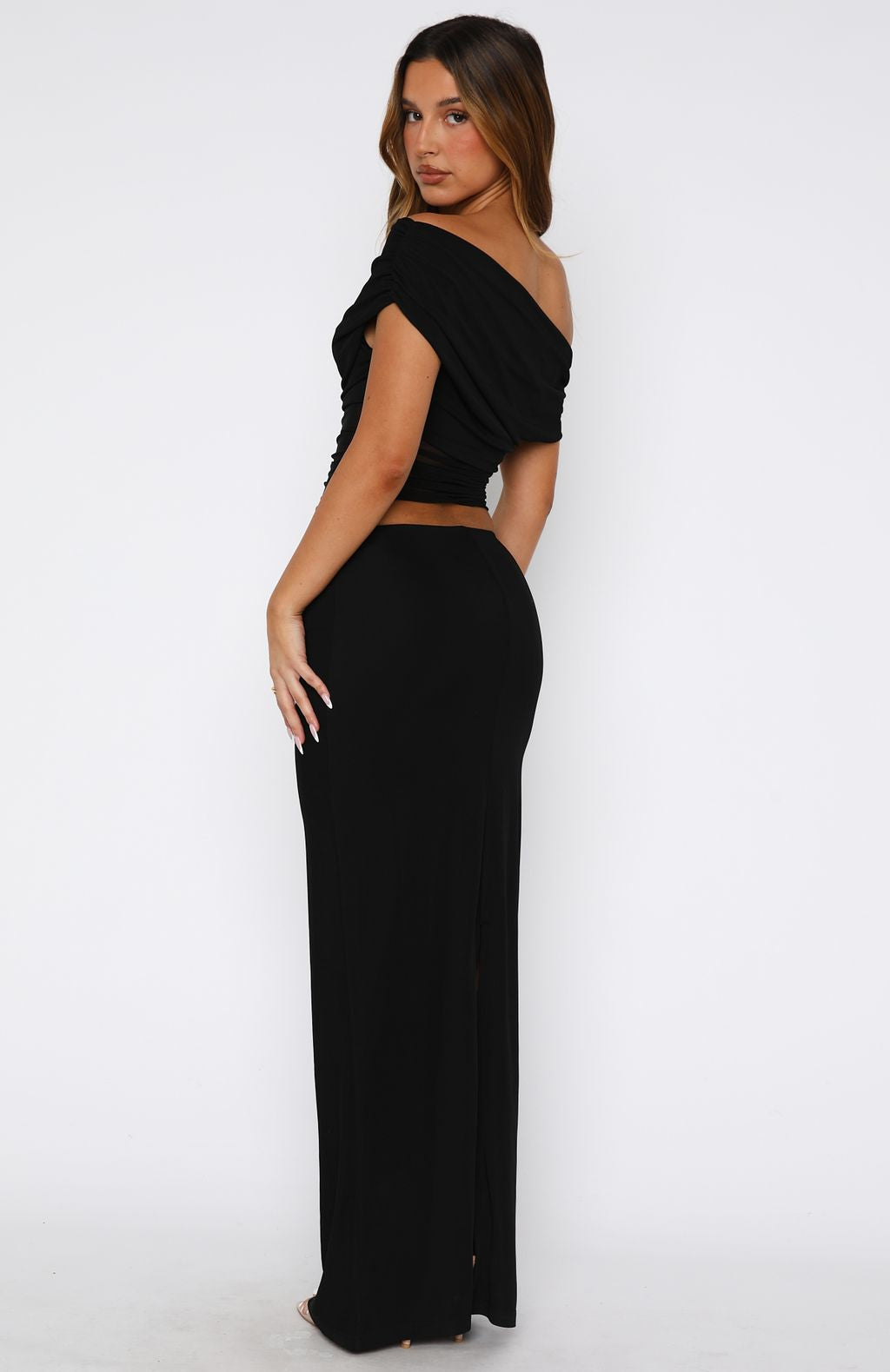 Girls Night Maxi Dress Black