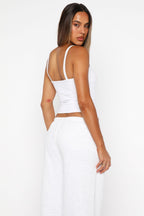 Daydreamers Madeline Tank White