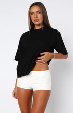 Don't Save Her Shorts White