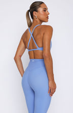 High Definition Sports Bra Blueberry