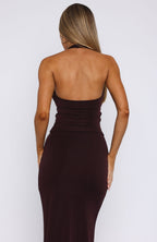 Forever And Ever Halter Top Plum