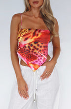 Paradise Island Top Orchid Sun