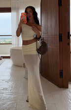 Need Your Heart Off Shoulder Top Cream