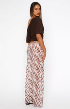 Sunday Strolls Maxi Skirt Espresso Mist