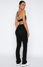 Reflex Flare Leggings Black/White
