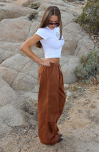 Real Satisfaction Cargo Pants Chocolate