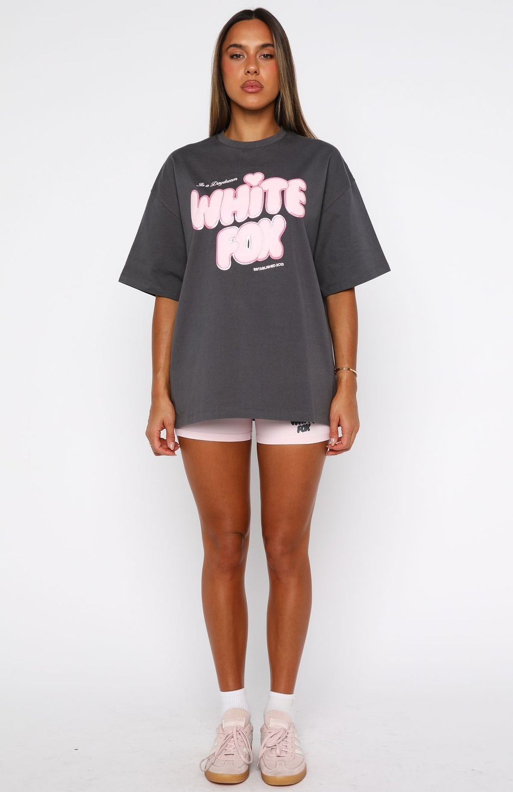 Daydreamers Angelina Oversized Tee Volcanic