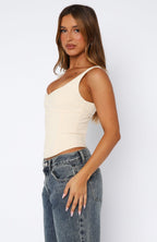 Staring At You Bustier Cream