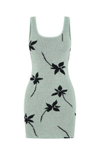 Sheer Bliss Knit Mini Dress Mint