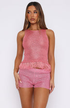 Let Me Cool Off Shorts Bubblegum