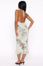 Tropic Like It's Hot Midi Dress Vintage Muse