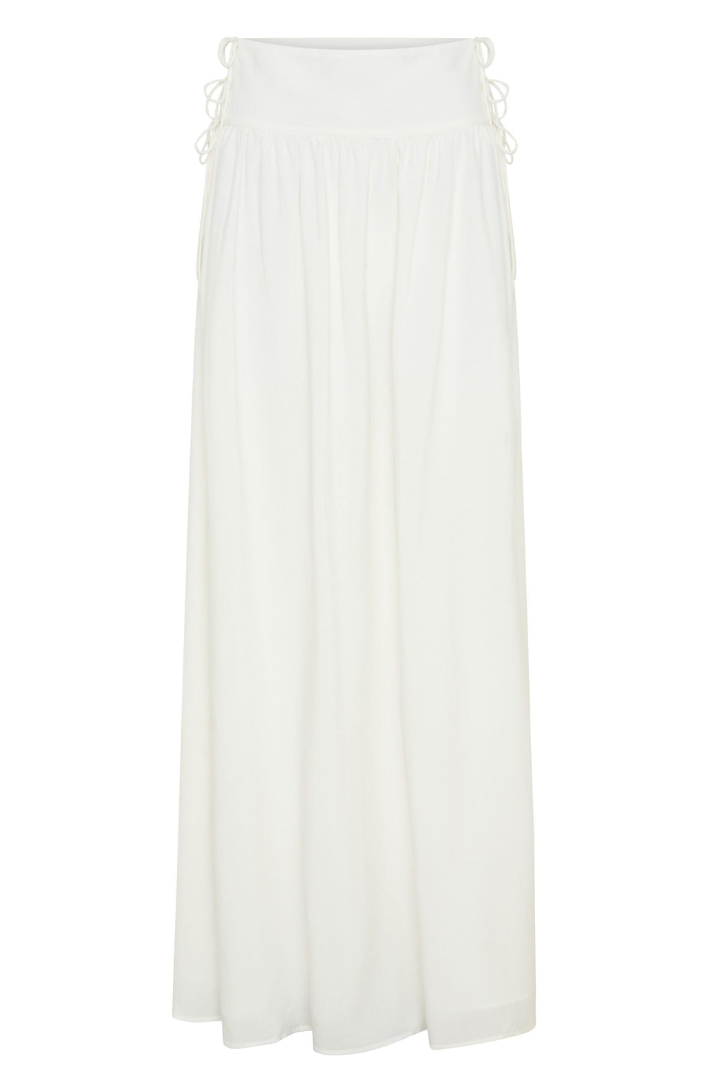I Know It's Hard Maxi Skirt White