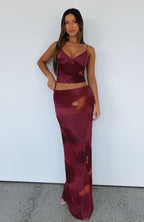 Sunset Girl Maxi Skirt Dark Romance