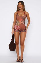Time For Summer Playsuit Wild Ember