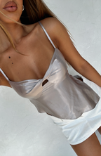 Took My Heart Top Silver