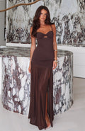 True Love Maxi Dress Chocolate