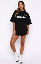 Ready To Go Oversized Tee Black