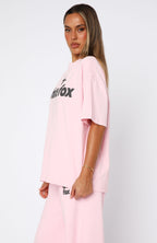 From The Archives Charli Oversized Tee Pink