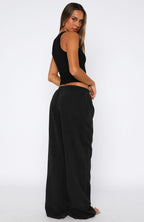 Take A Stance Pants Black