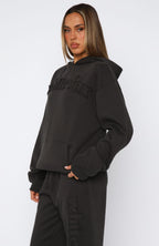 From The Archives Lexi Oversized Hoodie Charcoal