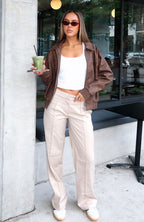 Keep It Cool Pants Beige