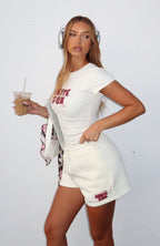 11th Street Sweet Kisses Lounge Shorts Cake Batter