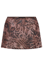 Aura Wave Mini Skirt The Wild Print