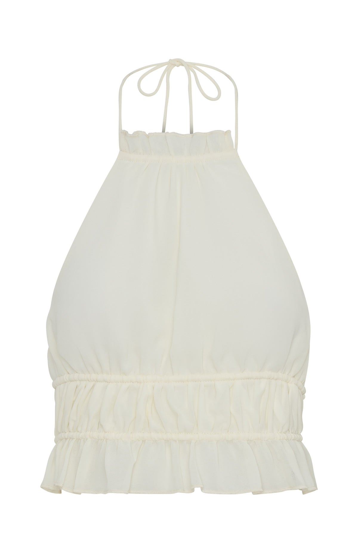 No Contact Top Off White