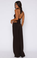 Walk With You Pants Chocolate