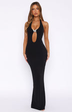 Never Be Friends Maxi Dress Black
