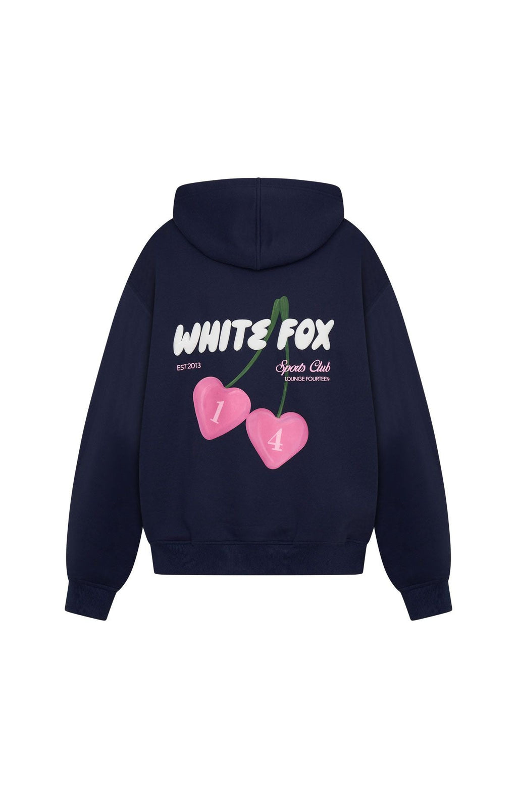 Club 14 Trinity Oversized Hoodie Navy