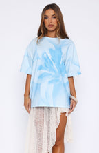 Most Loved Oversized Tee Blue