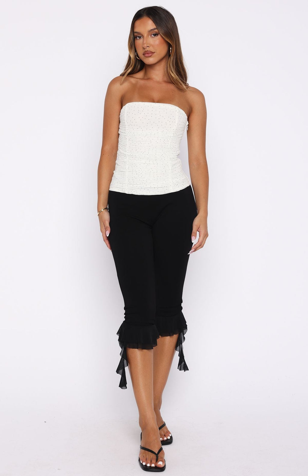 Slay Daily Capri Pants Black