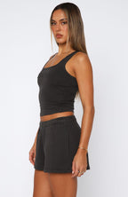 From The Archives Lexi Tank Charcoal