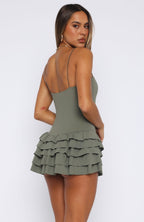 Photo Id Playsuit Khaki