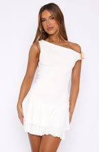 Lovey Dovey Mini Dress White