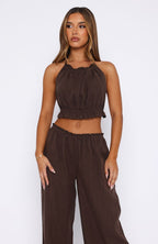 Take Me Away Top Chocolate